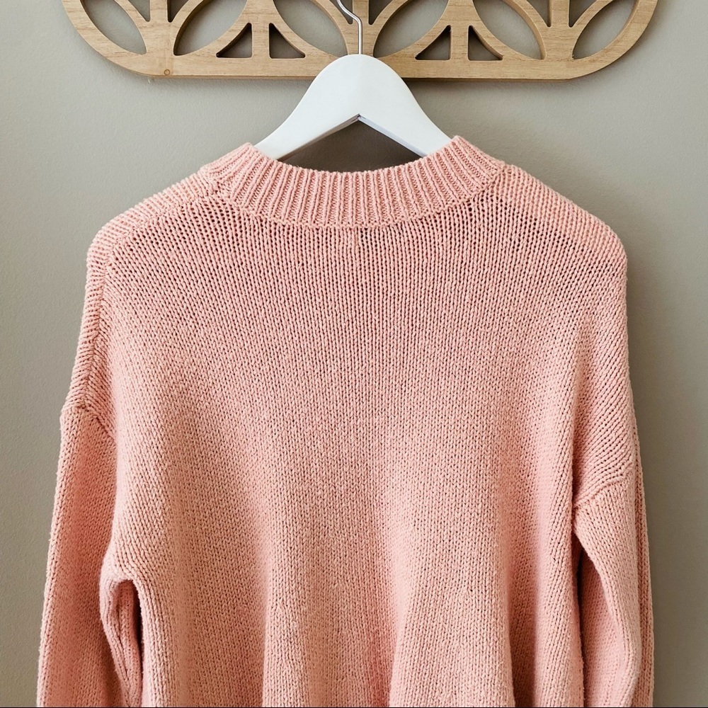 BDG by Urban Outfitters Knit Sweater Pink Sz Small - Picture 7 of 9